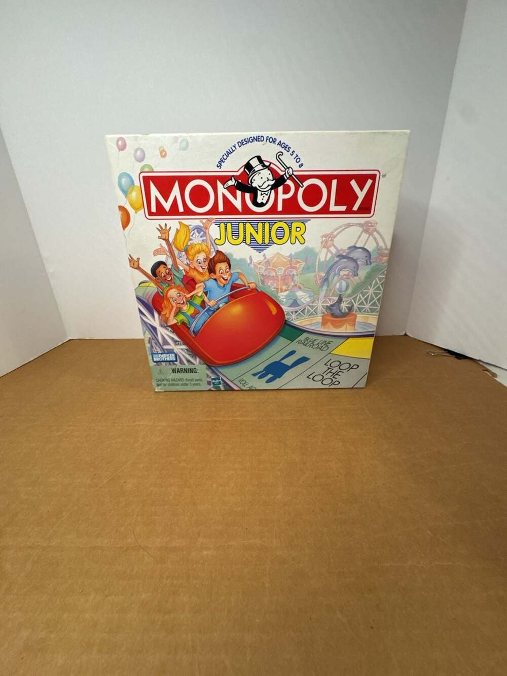 Vintage 1996 Parker Brothers Monopoly Junior Board Game